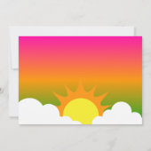 Lucky One St.Patrick's Day 1st Birthday Photo 招待状 (裏面)