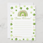 Lucky One Time Capsule Birthday Card 招待状 (正面)