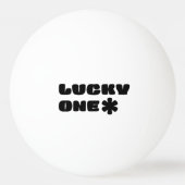 Lucky One Ultimate Frisbee 卓球ボール (正面)