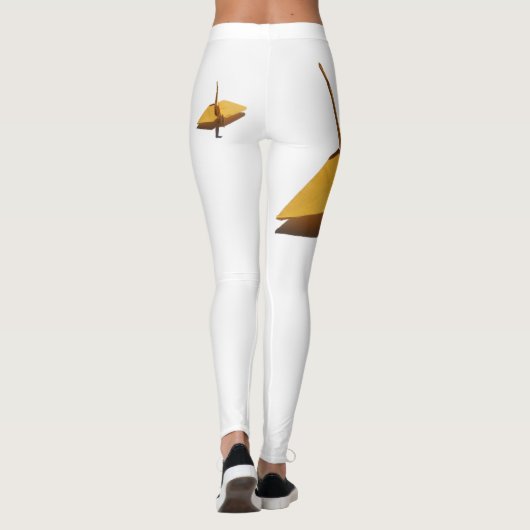 lucky origami crane レギンス (裏面)