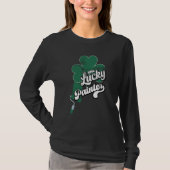 Lucky Painter Shamrock C St Patricks Day Tシャツ (正面)