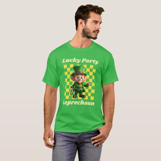 Lucky Party Leprechauns Tシャツ (正面フル)