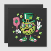 Lucky Pickleball Hat Irish Shamrock (正面/裏面)