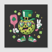 Lucky Pickleball Hat Irish Shamrock (正面)