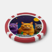 Lucky Poker Chips for Cat Lovers ポーカーチップ (シングル)