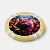 Lucky Poker Chips for Cat Lovers ポーカーチップ (シングル)
