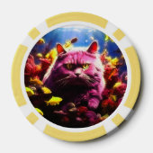 Lucky Poker Chips for Cat Lovers ポーカーチップ (裏面)