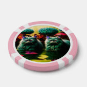 Lucky Poker Chips for Cat Lovers ポーカーチップ (シングル)