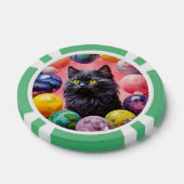 Lucky Poker Chips for Cat Lovers ポーカーチップ (シングル)