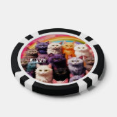 Lucky Poker Chips for Cat Lovers ポーカーチップ (シングル)