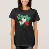 Lucky Polish Irish shamrock Saint Patricks Day 1 Tシャツ (正面)