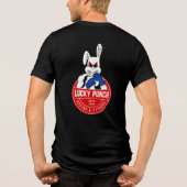 Lucky Punch Boxing - Old School T-shirt トライブレンドTシャツ (裏面)
