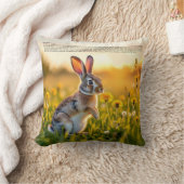 Lucky Rabbit Foot  クッション (ブランケット)