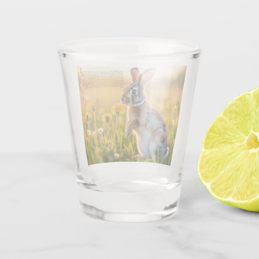 Lucky Rabbit Foot ショットグラス (裏面)