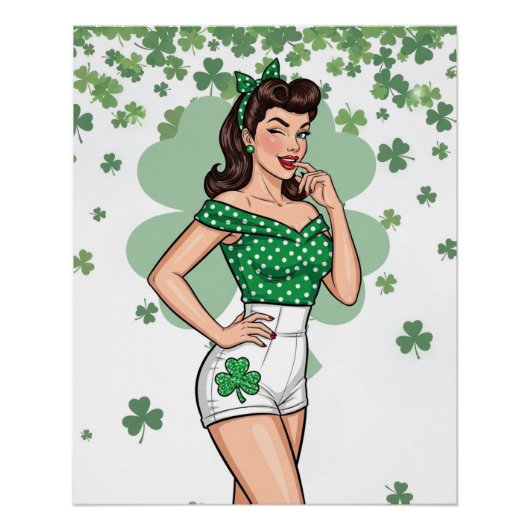 Lucky Retro Glam ポスター (正面)