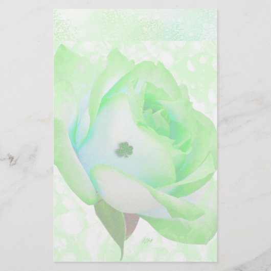 Lucky Rose Letter Sheets Stationery 便箋 (裏面)