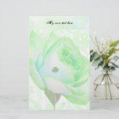 Lucky Rose Letter Sheets Stationery 便箋 (スタンド正面)