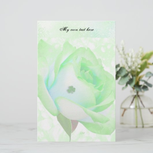 Lucky Rose Letter Sheets Stationery 便箋 (スタンド正面)