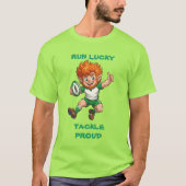 Lucky Run Match Day Magic St Patrick’s Weekend Tシャツ (正面)