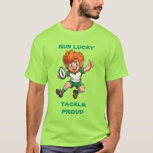Lucky Run Match Day Magic St Patrick’s Weekend Tシャツ (正面)