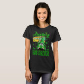 Lucky School Bus Driver St Patrick's Day Saint Pad Tシャツ (正面フル)