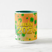 Lucky Shamrock Green マグカップ (中央)