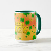 Lucky Shamrock Green マグカップ (正面右)