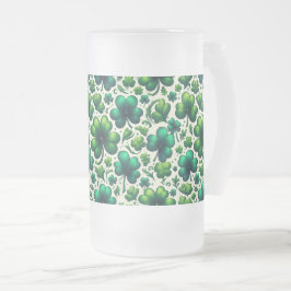 Lucky Shamrock St. Patrick’s Day Coffee Mug フロストグラスビールジョッキ