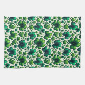 Lucky Shamrock St. Patrick’s Day Kitchen Towels キッチンタオル (横)