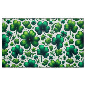 Lucky Shamrock St. Patrick’s Day Pattern Fabric ファブリック (ファットクウォーター)