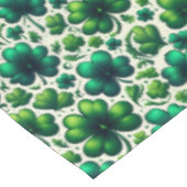 Lucky Shamrock St. Patrick’s Day Tablecloth テーブルクロス (アングル)