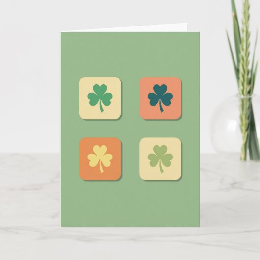 Lucky Shamrocks Art Card カード (正面)