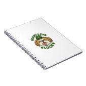 Lucky Shih Tzu St.Patrick's Day ノートブック (右側)