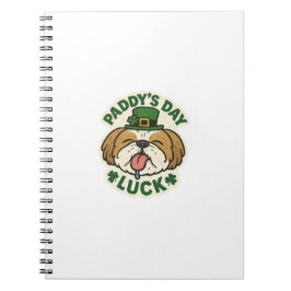 Lucky Shih Tzu St.Patrick's Day ノートブック