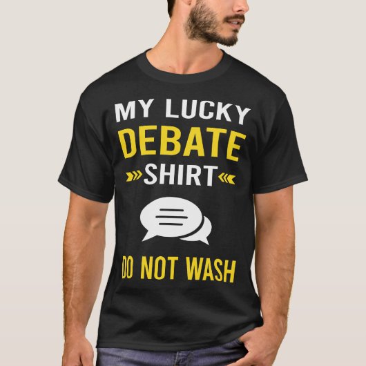 Lucky Shirtの議論 Tシャツ (正面)