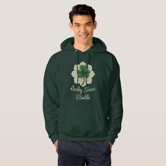 Lucky Since Forever St Patrick’s Day - camiseta パーカ (正面フル)