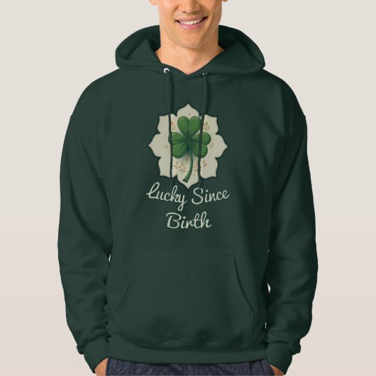 Lucky Since Forever St Patrick’s Day - camiseta パーカ (正面)