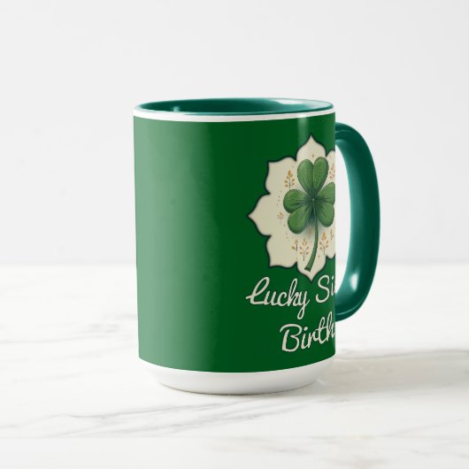 Lucky Since Forever St Patrick’s Day - caneca マグカップ (正面右)