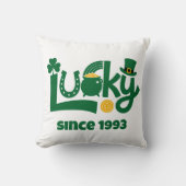 Lucky since Year クッション (正面)