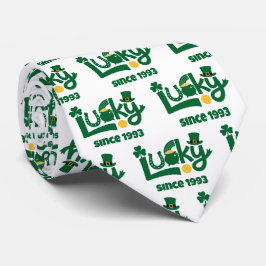 Lucky since Year ネクタイ