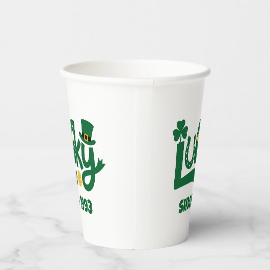 Lucky since Year 紙コップ (右)