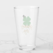 Lucky Sips: St. Patrick's Day Edition - Logo in a  タンブラーグラス (裏面)