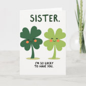 Lucky Sister Card カード (正面)