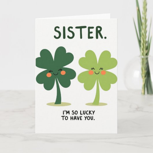Lucky Sister Card カード (正面)