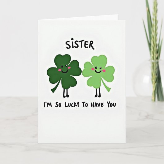Lucky Sister Im So Lucky Card カード (正面)
