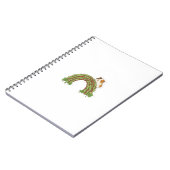 Lucky Snack Finder Guinea Pig St.Patrick's Day ノートブック (左側)