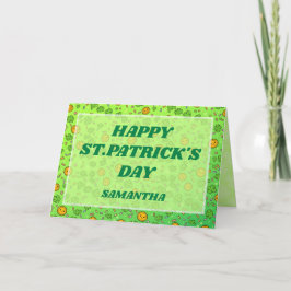 Lucky Sprinkles St. Patrick’s Day Card カード