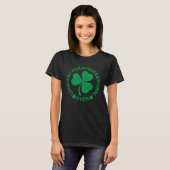 Lucky St Patrick s Day Luckiest Paraprofessional E Tシャツ (正面フル)