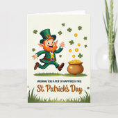 Lucky St Patricks Day Card For Partner カード (正面)