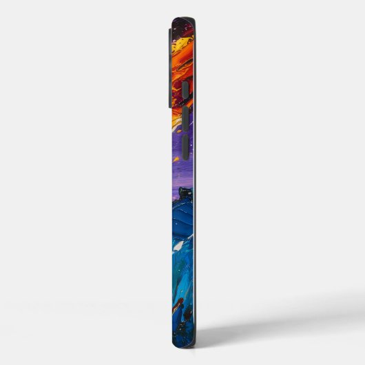 Lucky stone above Aberdeen Case-Mate iPhoneケース (裏面 / 左)